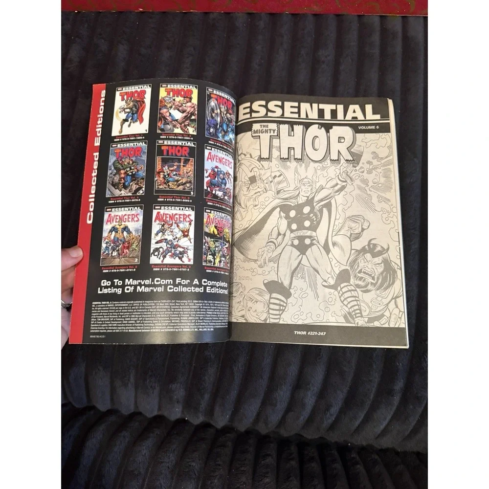 Essential Thor #6 (Marvel Comics October 2012)